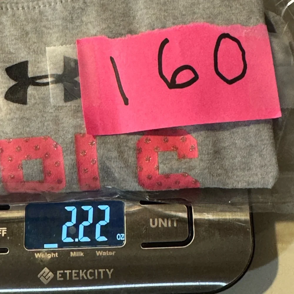 Under Armour‎ HeatGear Girls Graphic Tee Size 5